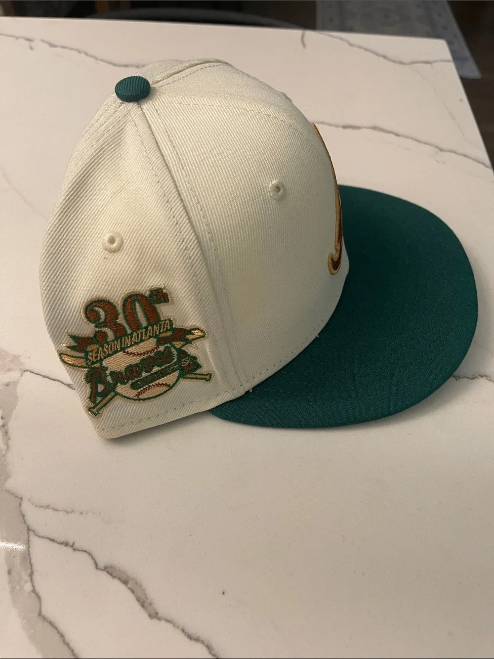 Atlanta Braves 30th season edition hat